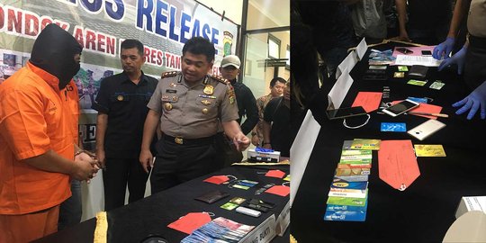 Dua pelaku bobol ATM di Tangsel dibekuk, ngaku belajar dari Youtube