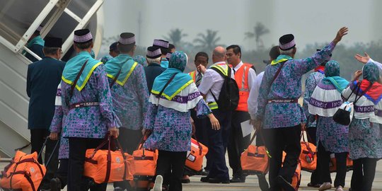1.229 Jemaah calon haji Tangerang Selatan berangkat dalam 5 kloter