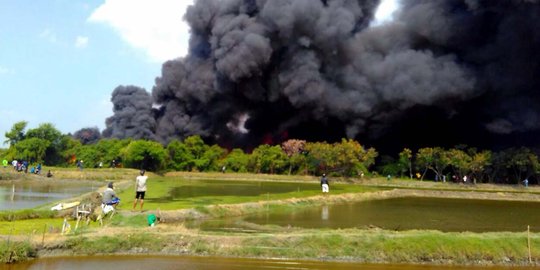 Kebakaran kapal di Pati, 3 orang dilarikan ke rumah sakit