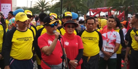 10 Ribu pelari ikut Bhayangkara Run 2017, Kapolri sebut Jakarta aman