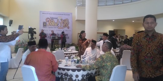 PKS gelar halal bihalal, ketum parpol kumpul hingga Anies Baswedan