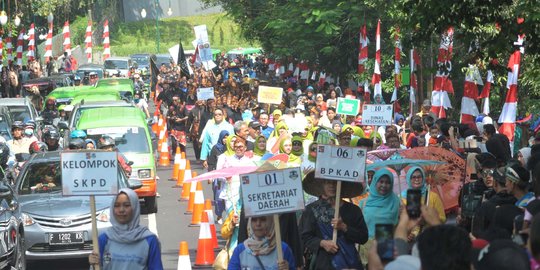 Semarak Helaran HUT ke-535 Bogor