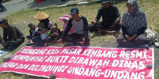 Lapak digusur, pedagang Sarkem tuntut keadilan ke Raja Yogyakarta