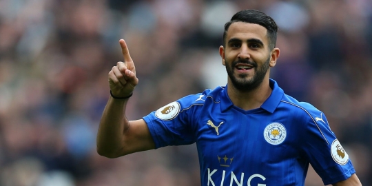 Roma naikkan tawaran untuk Riyad Mahrez