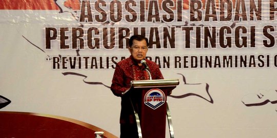 Wapres JK: Sejumlah perguruan tinggi swasta perlu direvitalisasi
