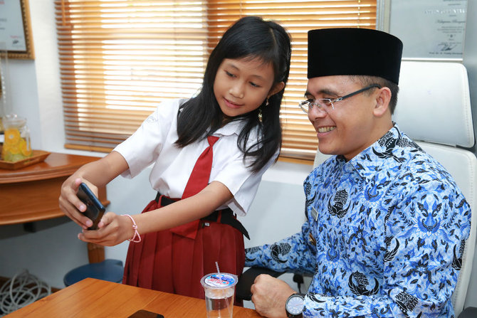 bupati anas dan anak
