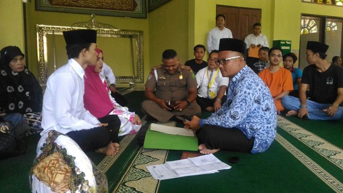 tahanan narkoba polda riau menikah