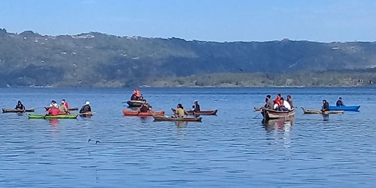 1 Korban kecelakaan mobil berhasil dievakuasi dari Danau Batur