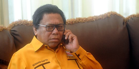 Pesan Oesman Sapta ke Setya Novanto: Sabar dulu lah