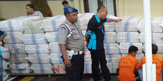 Polisi amankan 2 tersangka dan 43 kg ganja di Aceh Barat Daya