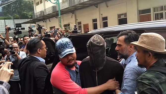 axel matthew tiba di tahanan tahanan polda metro jaya
