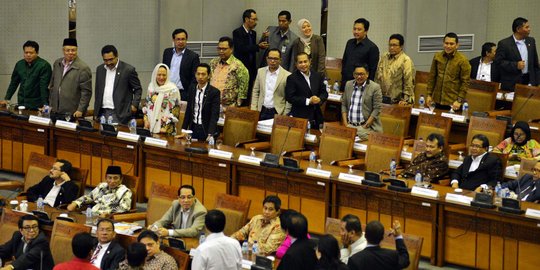 87 Anggota Fraksi Golkar hadir di paripurna, siap voting RUU Pemilu