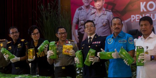 BNN siap bantu Polri buru jaringan internasional sabu satu ton