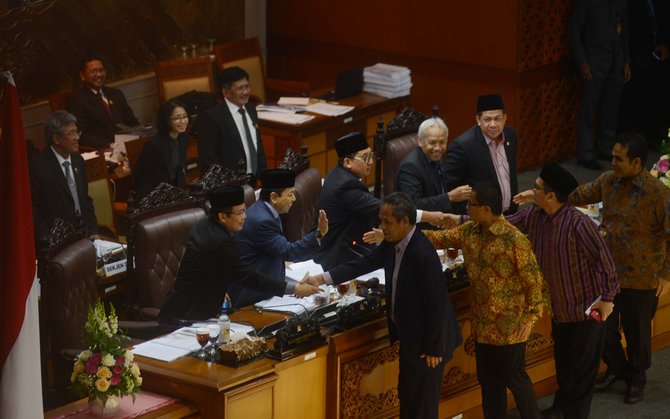 sidang paripurna ruu pemilu