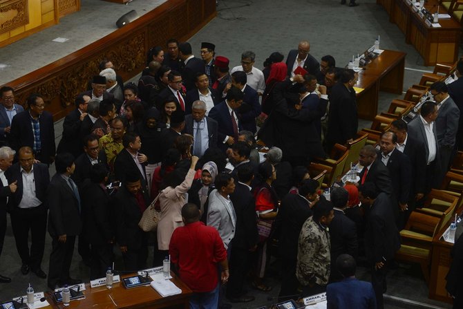 sidang paripurna ruu pemilu