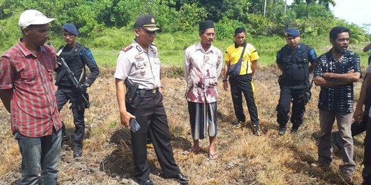 Kerangka anggota Brimob korban tsunami ditemukan di persawahan Aceh