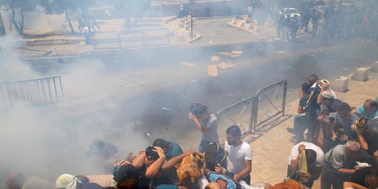 Israel bunuh 3 warga Palestina saat bentrokan di Yerusalem Timur