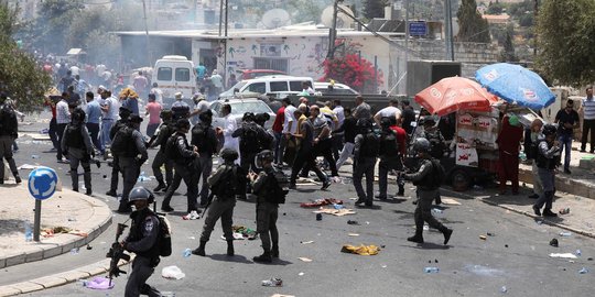 Protes bentrokan Yerusalem, Palestina tutup komunikasi dengan Israel