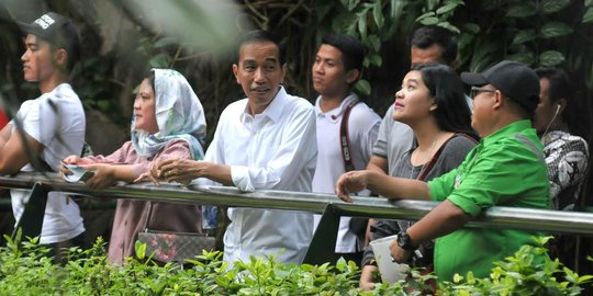 Cerita halal bihalal hingga kiai 'ngarep' diberi sepeda Jokowi