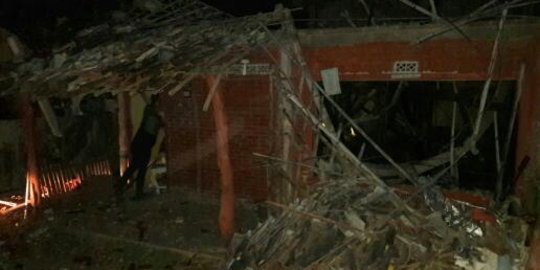 Ledakan dari rumah kosong di Krakal Kebumen gegerkan warga