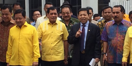 GMPG ngadu ke Akbar, Golkar sebut posisi hukum Setnov masih kuat