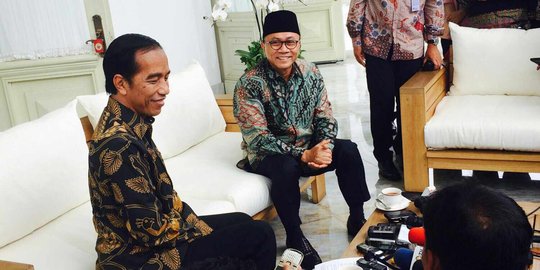 Jika kena reshuffle, Zulkifli Hasan pastikan PAN tetap dukung Jokowi