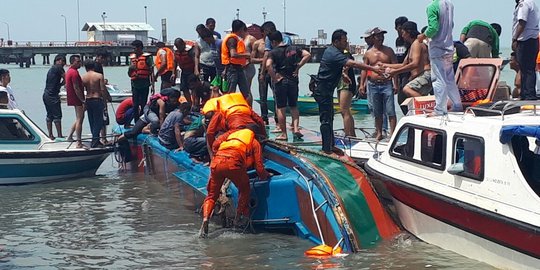 Korban tewas speed boat terbalik di Tarakan jadi 10 orang