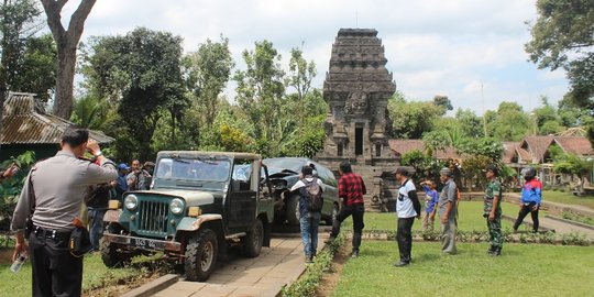 Diduga halusinasi, dokter ini tabrak pagar dan Candi Kidal di Malang