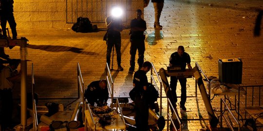 Menlu sebut Israel copot pemindai logam karena tekanan politik
