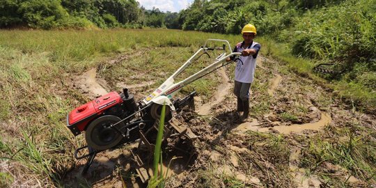 Traktor tangan bantu petani hemat biaya operasional hingga 80 persen