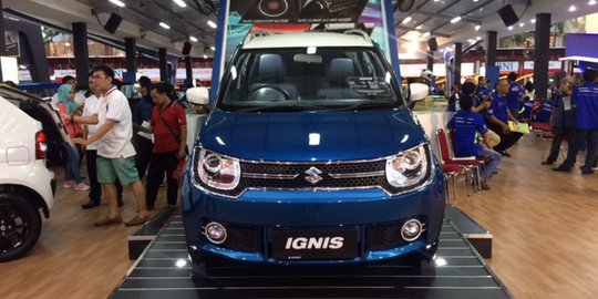 Mobil dan sepeda motor Suzuki laris di Pameran Jakarta Fair 2017