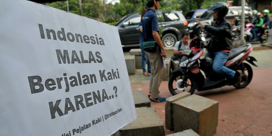 Polda Metro segera tertibkan trotoar bebas dari pemotor & PKL