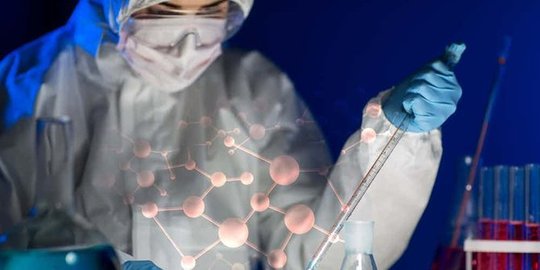 ditumbuhkan di laboratorium