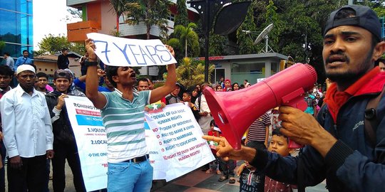 Demo pengungsi Rohingya ricuh, 18 diduga provokator diamankan polisi