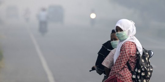 Kebakaran hutan, jarak pandang di Aceh terbatas