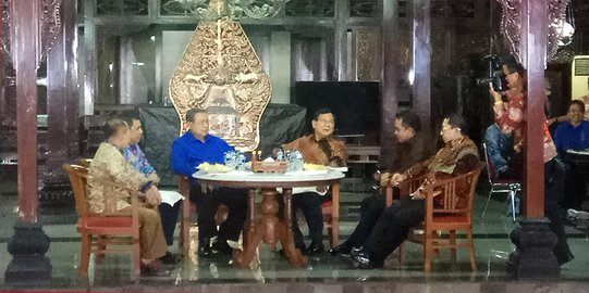 SBY sebut pertemuan dengan Prabowo karena tak setuju UU Pemilu