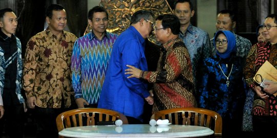 Golkar sebut pertemuan SBY-Prabowo tak ubah peta politik di parlemen