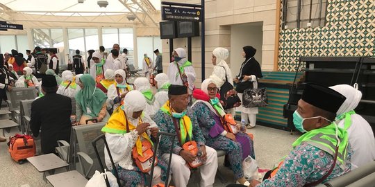 389 Calon jemaah haji Indonesia kloter satu tiba di Madinah