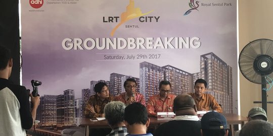 Adhi Karya bangun kawasan terintegrasi stasiun LRT senilai Rp 12,5 T