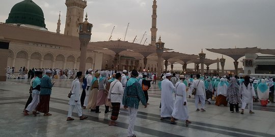 Mulai ditemukan banyak jemaah tersesat di Masjid Nabawi