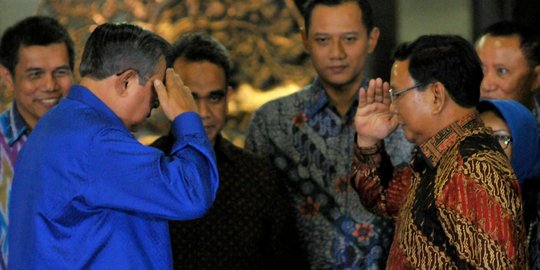 Golkar duga pertemuan Prabowo-SBY buat cairkan suasana bukan koalisi