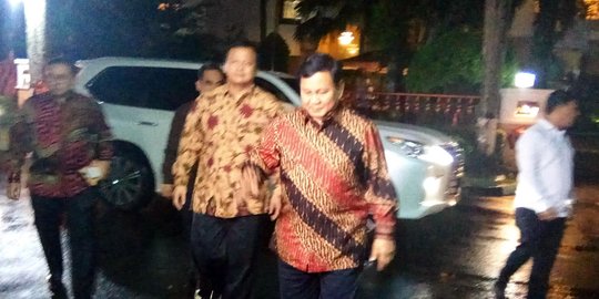 Setelah SBY, Prabowo bakal temui Ketum PAN & Presiden PKS