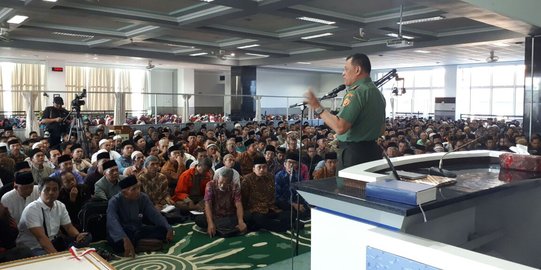 Panglima TNI sebut cuma ulama bayaran yang mau ganti Pancasila