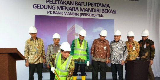 Bank Mandiri mulai bangun Kantor Wilayah 17 lantai di Bekasi