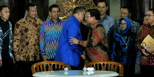 Demokrat dukung pertemuan SBY dan Prabowo digelar sebulan sekali