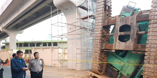 Buntut girder jatuh, pembangunan LRT Palembang terancam mundur