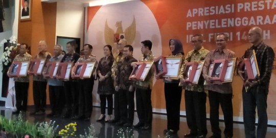 Unit Kerja Pancasila beri penghargaan ke 15 kementerian dan lembaga