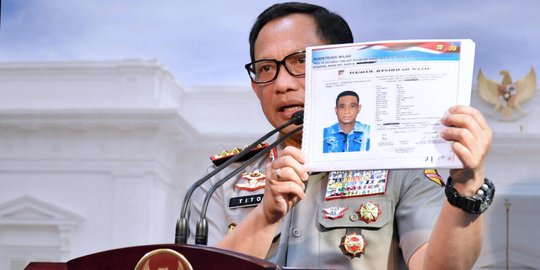 Polisi minta masyarakat melapor jika kenali sketsa  