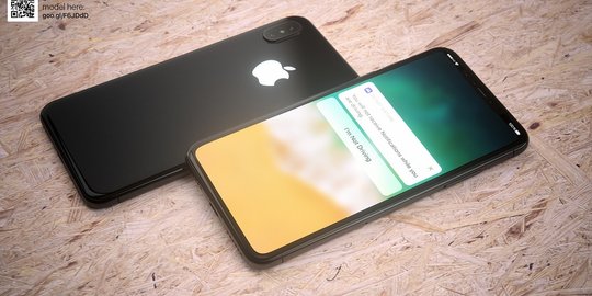 Apple tak sengaja konfirmasi bentuk dan fitur 'face unlock' iPhone 8