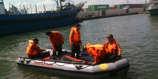 Jefri tewas usai jatuh saat memancing di Pelabuhan Tanjung Emas